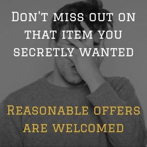 Make an offer & bundle 3 items to save money! ;-)